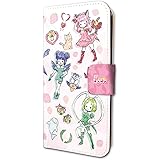 東京ミュウミュウ 01 ちりばめデザイン(グラフアート) 手帳型スマホケース(iPhone6 6s 7 8兼用)