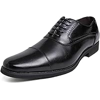 [DUKLUCAK] ビジネスシューズ メンズ ウォーキング 防水高級レザー 黒 ブラック ブラウン 軽量 大きいサイズ…