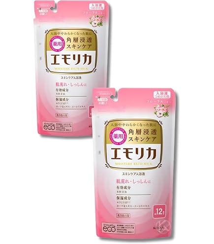 Amazon | 【まとめ買い】エモリカ 薬用スキンケア入浴液 ハーブの香り