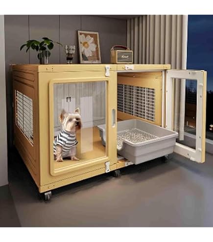 Amazon | Sivro ペット用防音室 犬小屋 調節換気ファン付き 10MMの厚さ