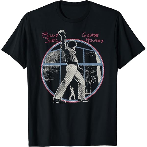 Amazon | ビリー・ジョエル - ピアノマン 1975 Tシャツ | Tシャツ
