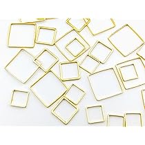 Amazon.co.jp: フレームパーツ ゴールド 涙・しずく型 3サイズ