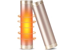 【2025年最新改良モデル 最大15時間発熱】 HUAYAN充電式カイロ USBカイロ 分離式 2個セット 1秒速暖 3段階温度調節 360°全面発熱 14000mAh大容量 小型 超軽量 両手シェア可能 繰り返し使える 急速充電 ハンドウォーマーおしゃれ かわいい 防寒グッズ 上品な仕上げ プレミアムギフト (シャンパン)