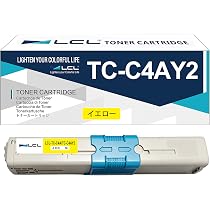 Amazon.co.jp: LCL OKI用 TC-C4A TC-C4AY2 (1パック イエロー) 互換