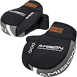Amison バイク用 ハンドルカバー ネオプレーン 防寒 防水 防風 ハンドルウォーマー 保温 反射コーティング付き
