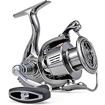 Amazon | スピニングリール,13 + 1 ベアリング釣りリール海水