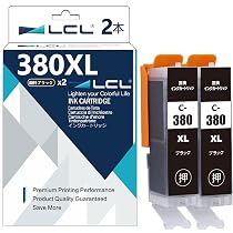 Amazon.co.jp: LCL Canon用 キャノン用 BCI-380XL BCI-380XLPGBK 増量