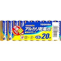 東芝 アルカリ乾電池 単3形1パック20本入 LR6L 20MP
