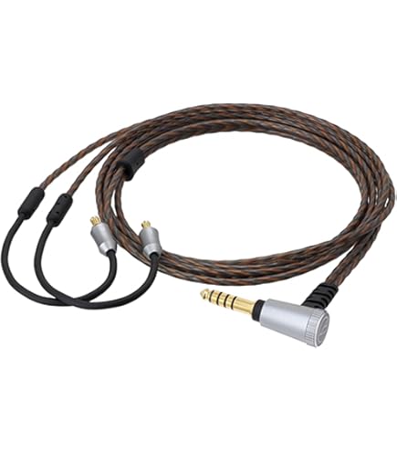 Amazon | オーディオテクニカ ヘッドホンリケーブル 1.2m A2DCコネクタ