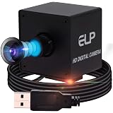 ELP カメラ 13MP USBウェブカメラ 高解像度 ミニカメラ オートフォーカス ウェブカメラ 3840X2880 USBカメラ 75度無歪み 超小型 カメラUSB ソニーIMX214イメージセンサー/サポート UVC/プラグアンドプレイ/無料ド