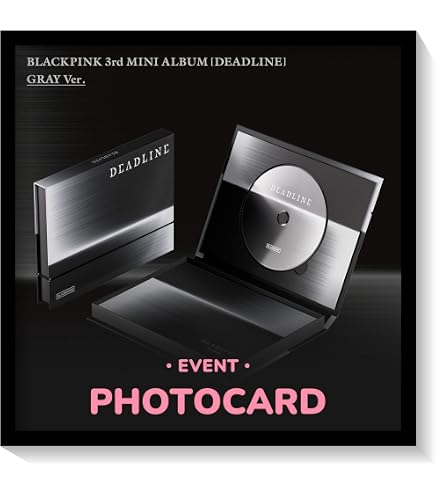 Amazon.co.jp: ブラックピンク - Deadline [Mood Light Ver.] 3rdミニ