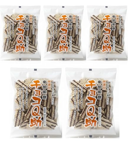 Amazon.co.jp: 【まとめ買い】無選別 南部煎餅 チョコQ助 6袋セット