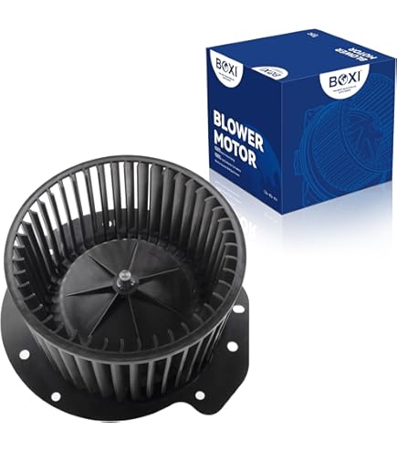 AC Heater Blower Motor W/Fan For 1987-1997 Ford F-150 1994-1997 F-250, 1987-1996 Ford Bronco, Replaces 700146 615-00514 FOTZ-18504-A F2TZ-18527-A