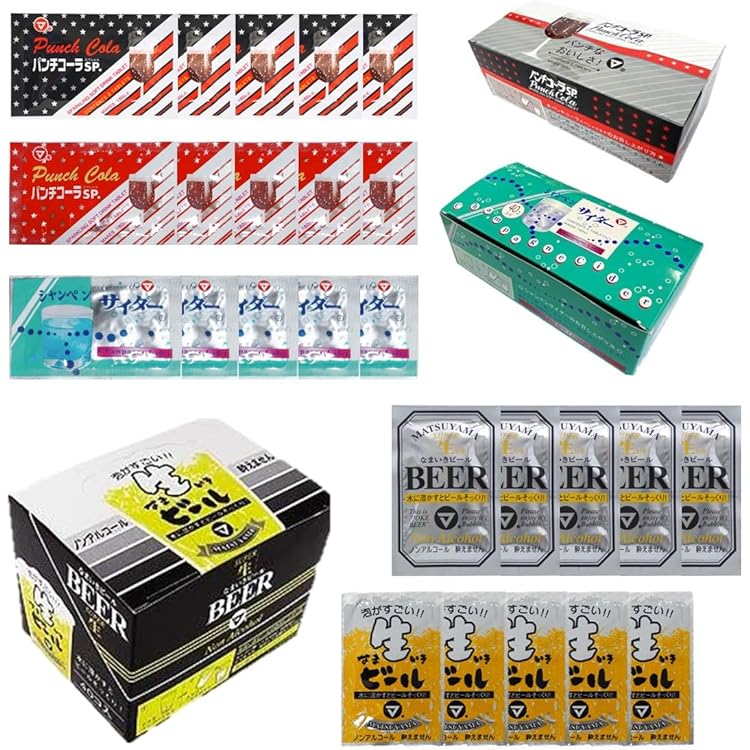 Amazon.co.jp: 松山製菓 コーラ&ソーダ吊下げ5連 (12g×5袋)×10個