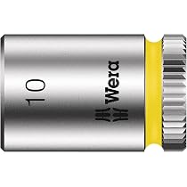 Amazon | WERA ヴェラ 差込角1/4DR 1/4インチZYKLOPソケット 六角差込