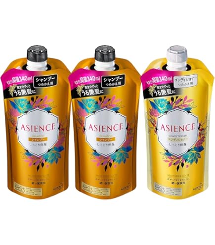 Amazon | アジエンス しっとり保湿タイプ シャンプー+コンディショナー