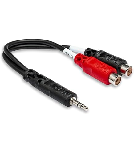 Amazon.co.jp: Hosa YPR-131 モノラルフォンメス-RCAオス×2 Y