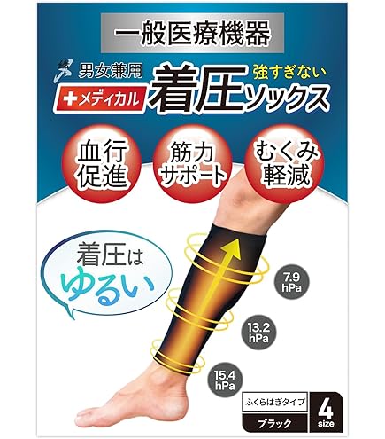 Amazon | ムクミキュアオープントゥタイプ 着圧ソックス MLサイズ 1足