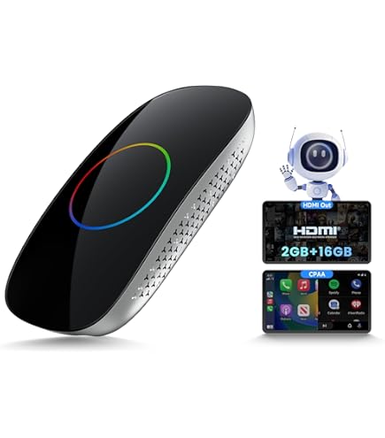 Amazon | Smart T-box with HDMI 有線CARPLAY,AndoroidAuto対応