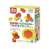 カワダ(Kawada) ダイヤブロック つながるブロックセット 1.5歳以上 ブロック おもちゃ ND-18