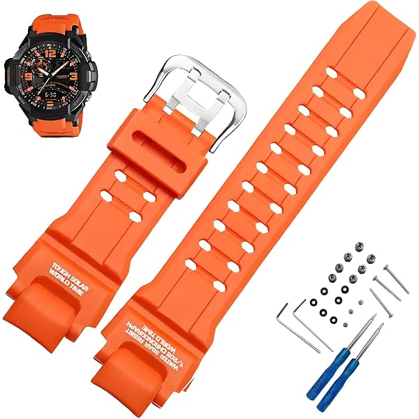 Amazon.co.jp: [カシオ]CASIO GW-4000A, G-1400, GW-4000 用 ベルト