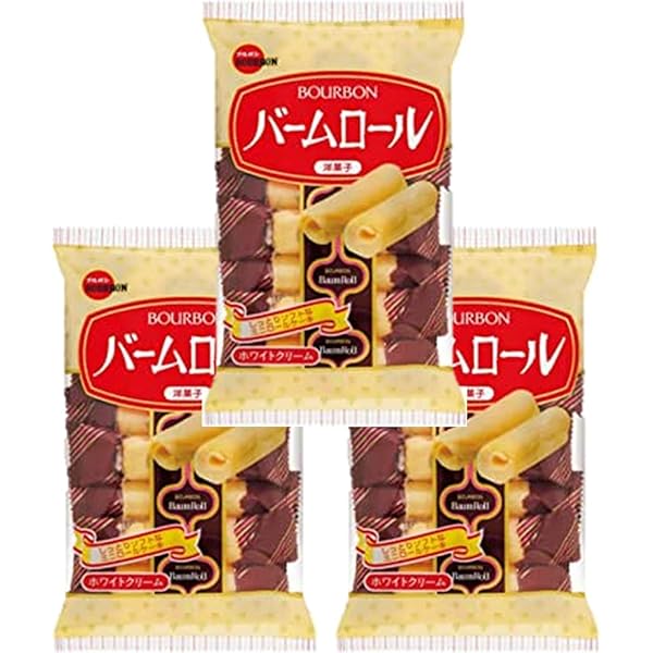 三角バームロール  楽天市場】ブルボン バームロール7本×48袋 : おかしのフェスタ