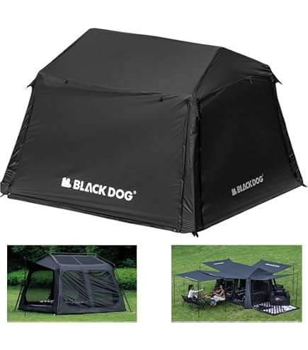 Amazon.co.jp: Blackdog エアーテント トンネルテント 連結可能 2m高さ