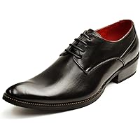 [ジーノ] 選べるビジネス ビジネスシューズ メンズ 革靴 靴 ロングノーズ フォーマル レースアップ モンクストラップ…