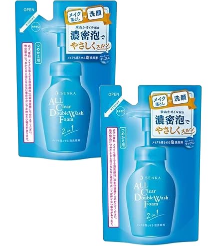 Amazon | ビオレメイクも落とせる洗顔料うるうる密着泡 つめかえ 140ml
