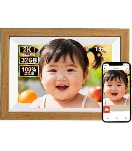 Amazon.co.jp: Nixplay Smart Digital Photo Frame 10.1 Inch - Share
