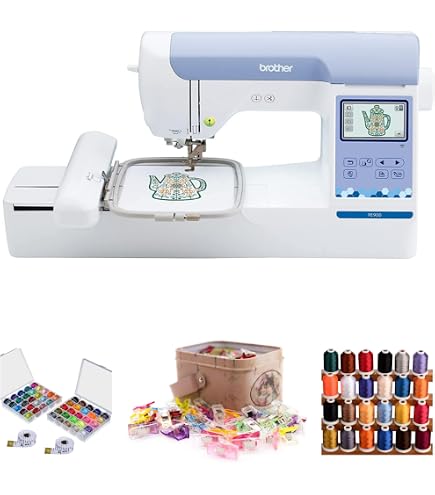 Amazon | 蛇の目メモリー クラフト 500E 限定版刺繍機 無料バンドル