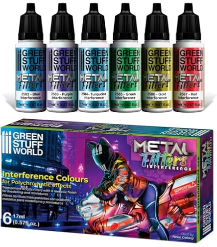 Green Stuff World 1557 Chameleon Psychotic Illusions | Vernice Cangiante 17ml Per Modellismo - 3