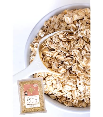 Amazon.co.jp: オートミール 2kg 大粒 【ロールドオーツ チャック付き
