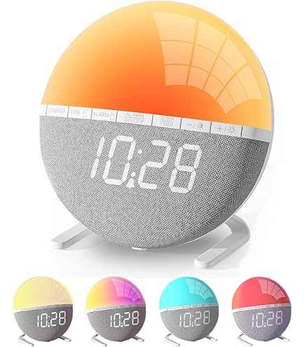 目覚まし時計 光 大音量 目覚ましライト デジタル スヌーズ&ラジオ機能付き Amazon.co.jp: 目覚まし時計 光 大音量 目覚ましライト デジタル