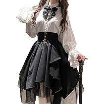 デニーローズ 新品 変形フリルスカート ゴシック モード 黒 Mサイズ 姫