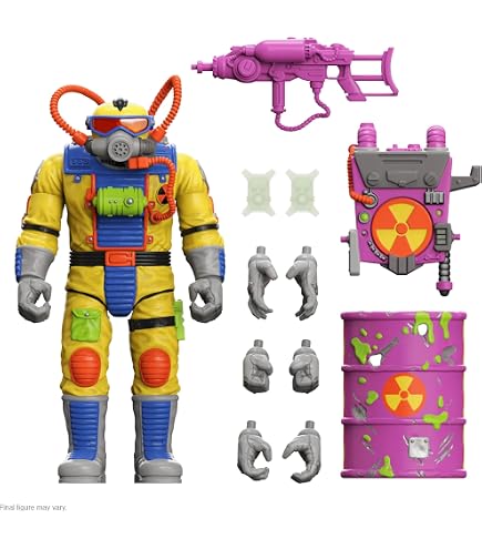 Amazon.co.jp: Toxic Crusaders ReAction Figures Wave 1 - Radiation