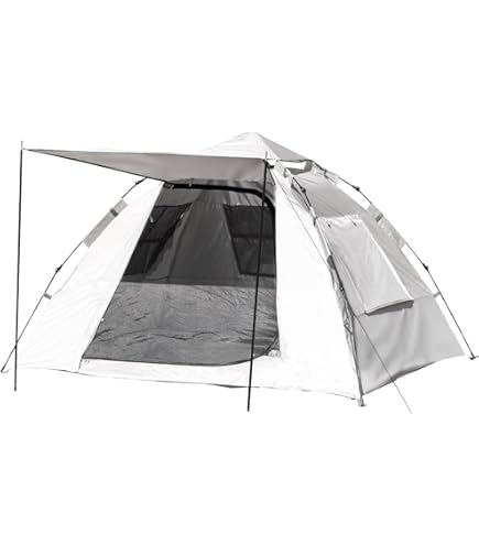KOMCLUB テント ワンタッチテント 3-4人用 耐水圧2000mm UVカ KOMCLUB テント ワンタッチテント 3-4人用 耐水圧2000mm UVカ