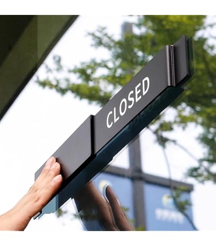 OPEN-CLOSED 看板 オープン クローズ サインプレート 高輝度 LED Amazon | アクリル製看板 200mm×200mm OPEN CLOSED 準備中 営業中 両面