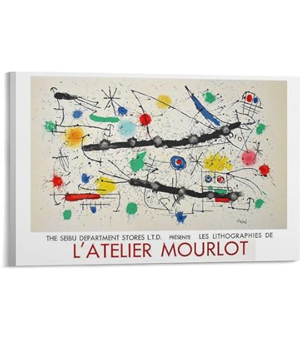 Parler seul/ジョアン ミロ/ポスター 定番品】ジョアン・ミロ 「PARLER SEUL 01」｜ポスター｜IDEE SHOP Online