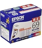 Amazon.co.jp: エプソン 純正 インクカートリッジ 砂時計 IC4CL69 4色