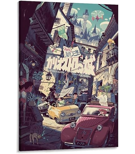 Amazon.co.jp: アニ2 映画 ポスター ルパン三世 カリオストロの