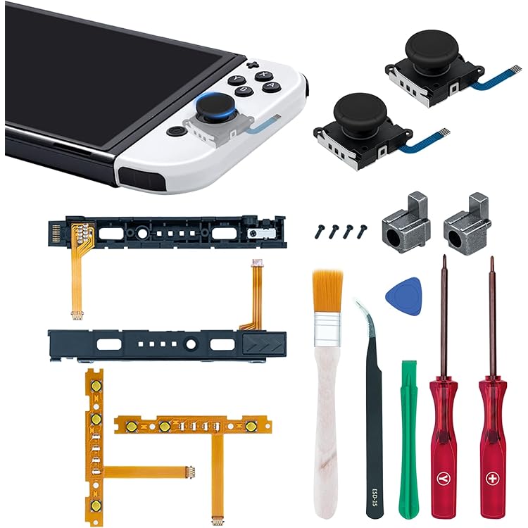 スイッチジャンク品、本体、コントローラー修理パーツなど Nintendo Switch JOY-CON用 修理パーツ スイッチ コントローラー