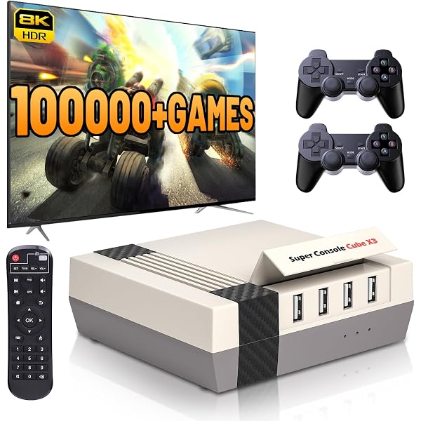 Amazon.co.jp: Super Console X King ゲームコンソール 88000ゲーム