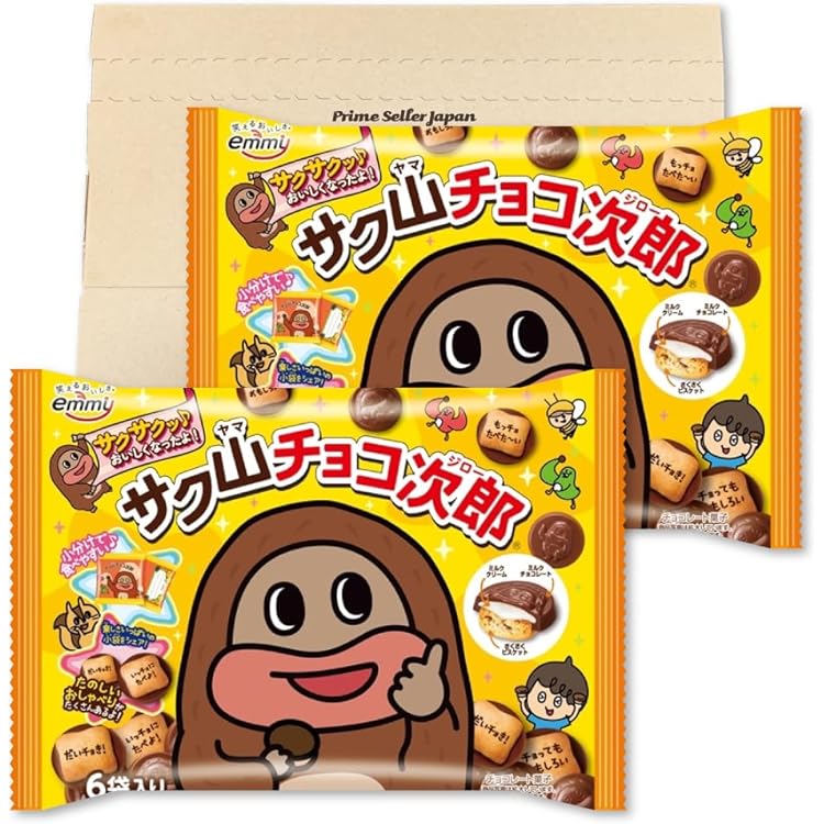Amazon | 正栄デリシィ 6パックサク山チョコ次郎 96g | 正栄デリシィ