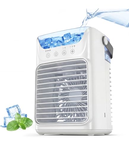 Amazon | 冷風機 冷風扇 卓上 2026NEWモデル 水冷エアコン UV除菌 水冷