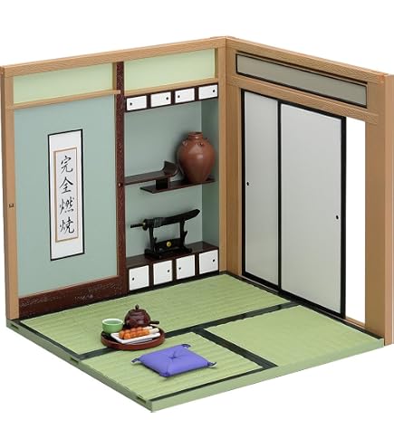 Amazon.co.jp: ねんどろいどプレイセット#02 和の暮らし B 客間セット