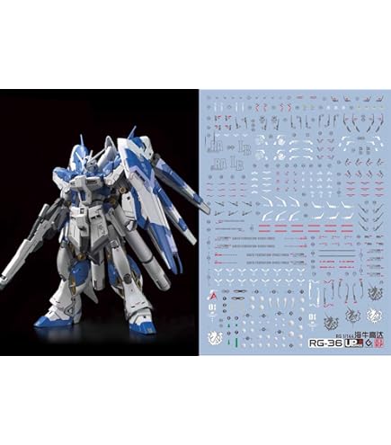 送料無料 RG νガンダム RGサザビー セット 水転写デカール付き RG 1/144 MSN-04サザビー専用水転写式デカール｜Yahoo!フリマ（旧