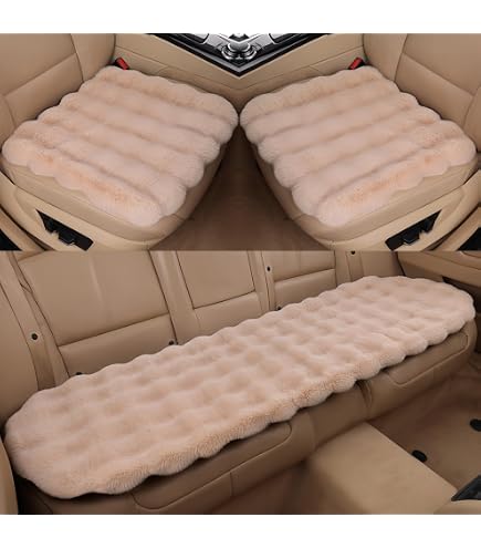 Amazon | 【Auyyhui】車用シートカバーセット 秋冬用 起毛 もこもこ