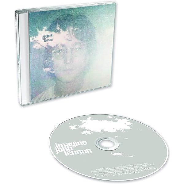 【新品同様】ジョン・レノン JOHN LENNON　IMAGINE　純金蒸着CD jonrenon-purachinashmimajin-