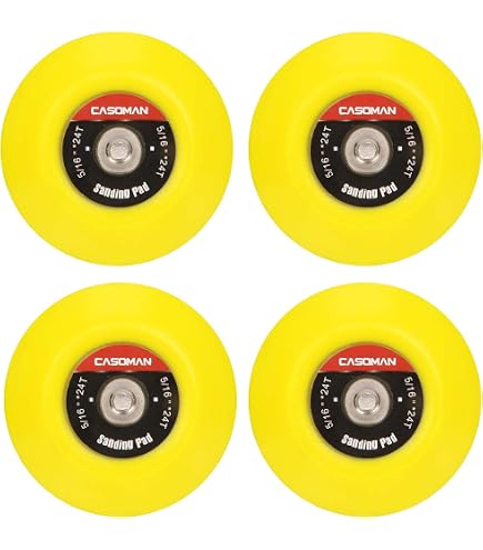 Hookit™ Back-up Pad, 150 Mm, M8, 15 Hole, Soft, 50393